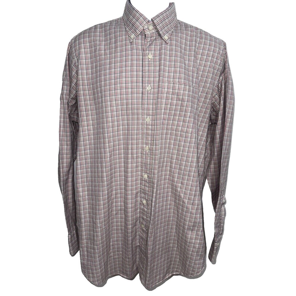 Sid Mashburn Button Down Shirt Tan Cotton Casual Preppy Lightweight Men Large